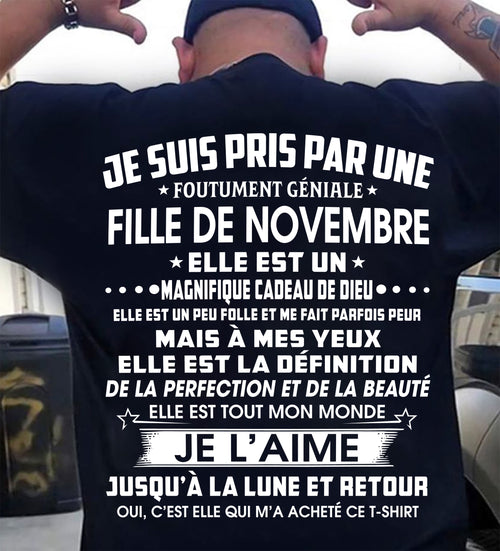 NOVEMBRE – MAIS À MES YEUX, ELLE EST LA DÉFINITION DE LA PERFECTION ET DE LA BEAUTÉ – DE SA FEMME - FR11/LUAN11 (SKU26T-01319-11)