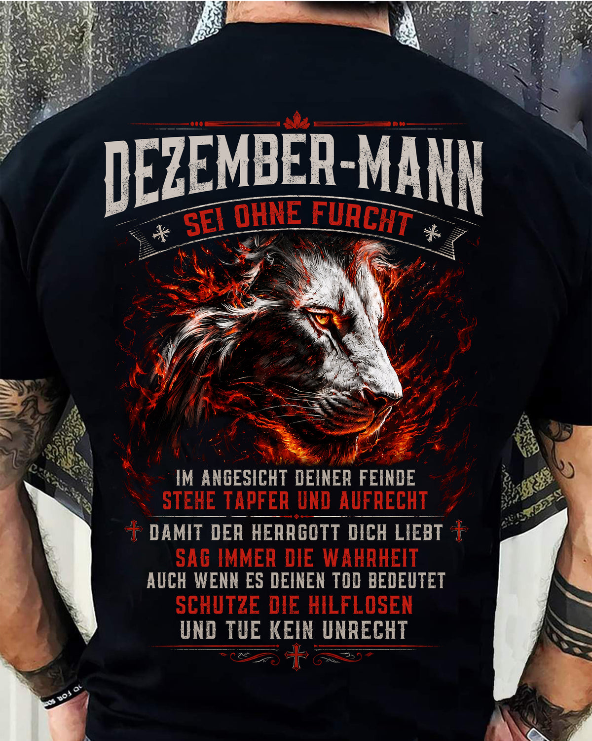 DEZEMBER, SEI OHNE FURCHT IM ANGESICHT DEINER FEINDE - LUAN GER12 (SKU2605-362-12)