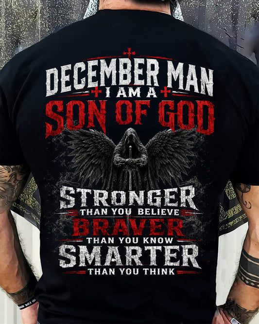 DECEMBER SON OF GOD – STRONGER THAN YOU BELIEVE T-SHIRT - LUAN12 (SKU2607-238-12)