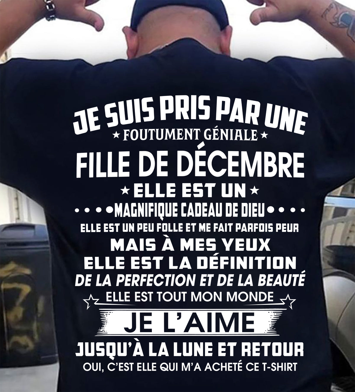 DÉCEMBRE – MAIS À MES YEUX, ELLE EST LA DÉFINITION DE LA PERFECTION ET DE LA BEAUTÉ – DE SA FEMME - FR12/LUAN12 (SKU26T-01319-12)