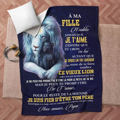 Cadeau Spécial Pour Ta Fille Couverture - De Papa (SKUB12-222)