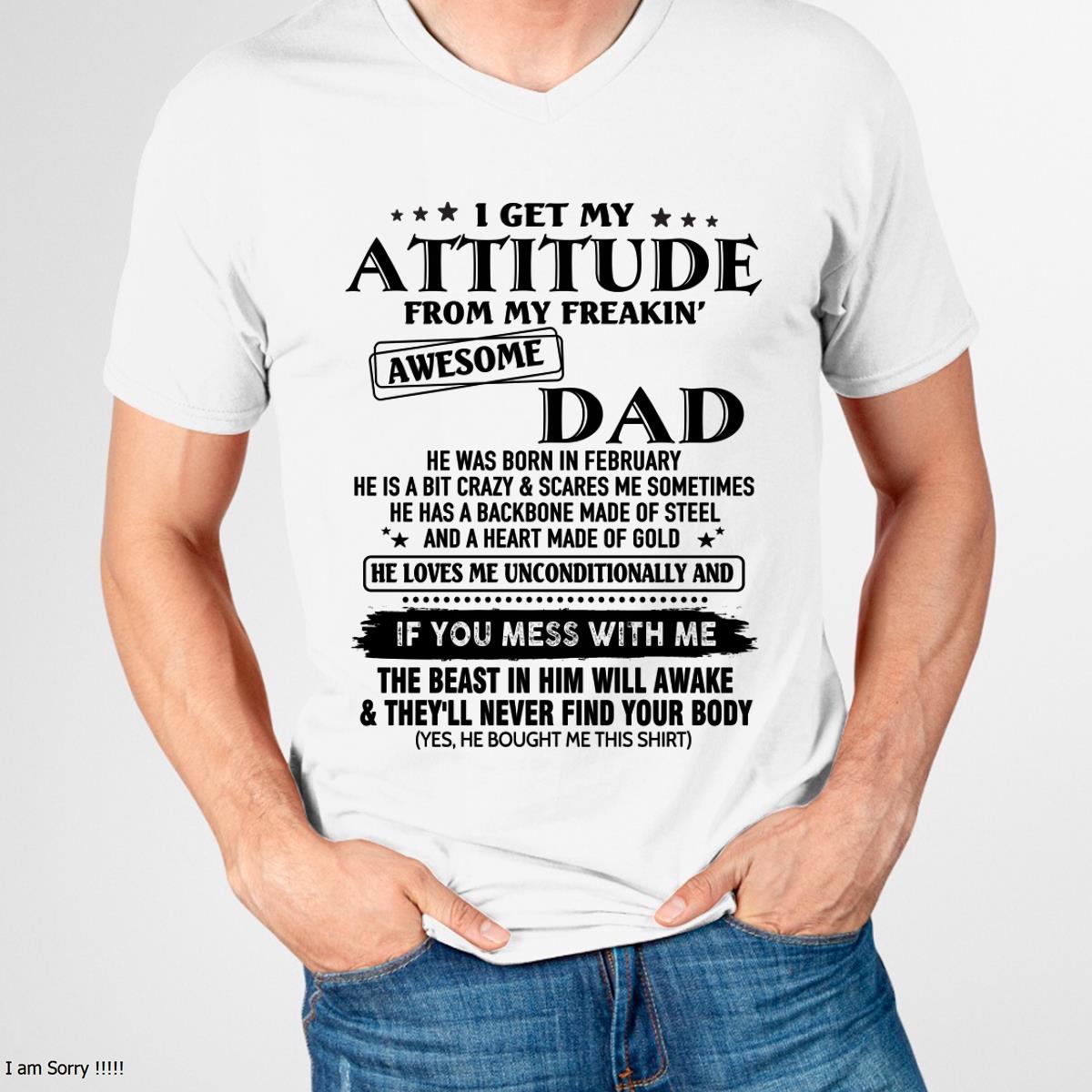 February - Gift For Son and Daughter From Dad - LUAN02 - (SKU-TDADC-02)