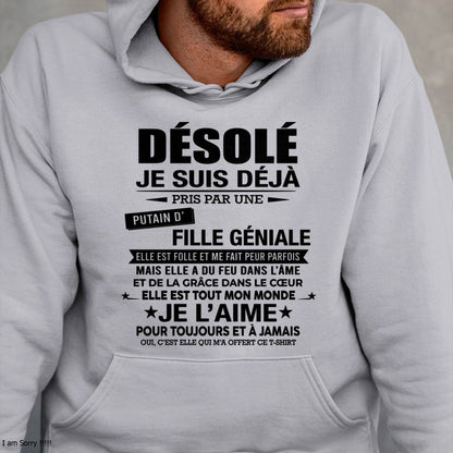 DÉSOLÉ, JE SUIS DÉJÀ PRIS PAR UNE FILLE VRAIMENT GÉNIALE – DE LA PART DE MA FEMME - FR00/LUAN00 (SKU2606-42-00)