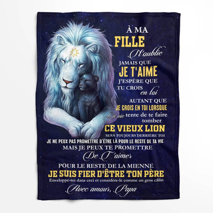 Cadeau Spécial Pour Ta Fille Couverture - De Papa (SKUB12-222)