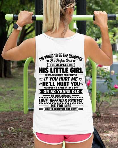 "My Dad Always Care Me If I'm 1 Day Or 50 Years Old" – The Beautiful T - Shirt From Dad – LUAN00 (SKU2606-81-00)