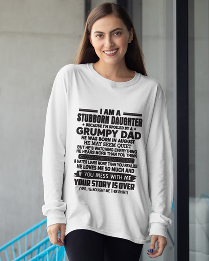 AUGUST - I'M A STUBBORN DAUGHTER - FROM DAD TO DAUGHTER - LUAN08 (SKU26T-01-52-08)