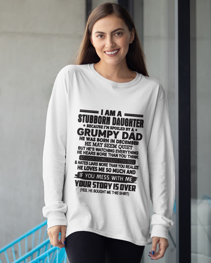 DECEMBER - I'M A STUBBORN DAUGHTER - FROM DAD TO DAUGHTER - LUAN12 (SKU26T-01-52-12)