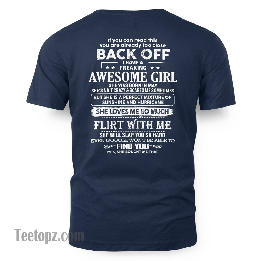 May – Awesome Girlfriend Born In May – Special gift for your Boyfriend – From Wife LUAN05 (SKU06-17-05)