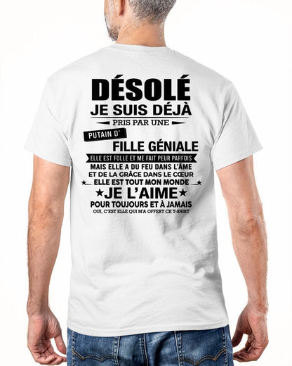 DÉSOLÉ, JE SUIS DÉJÀ PRIS PAR UNE FILLE VRAIMENT GÉNIALE – DE LA PART DE MA FEMME - FR00/LUAN00 (SKU2606-112-00)