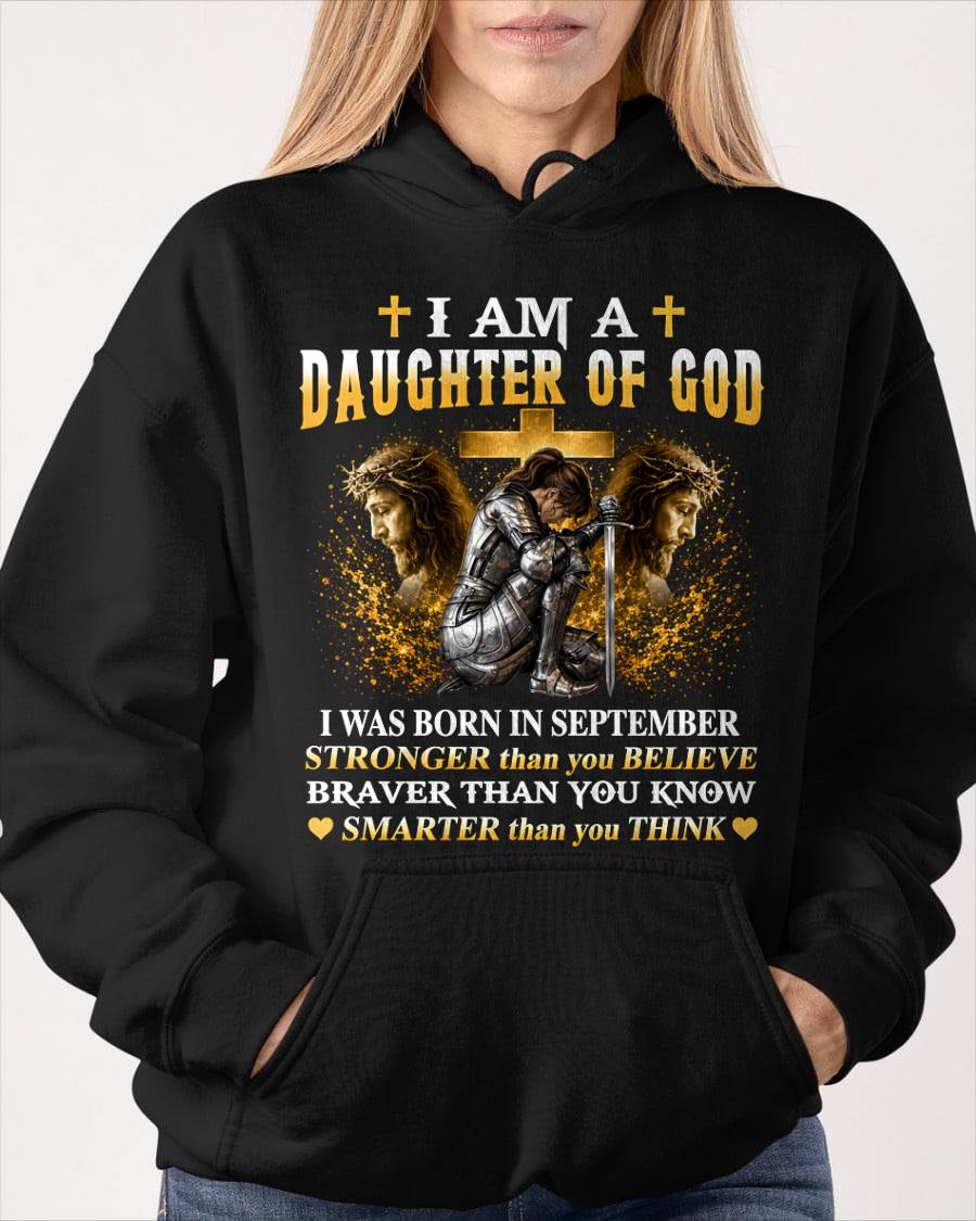 SEPTEMBER - DAUGHTER OF GOD - CHRISTIAN GIFT FOR WOMEN - LUAN09 (SKU2608-90-09)