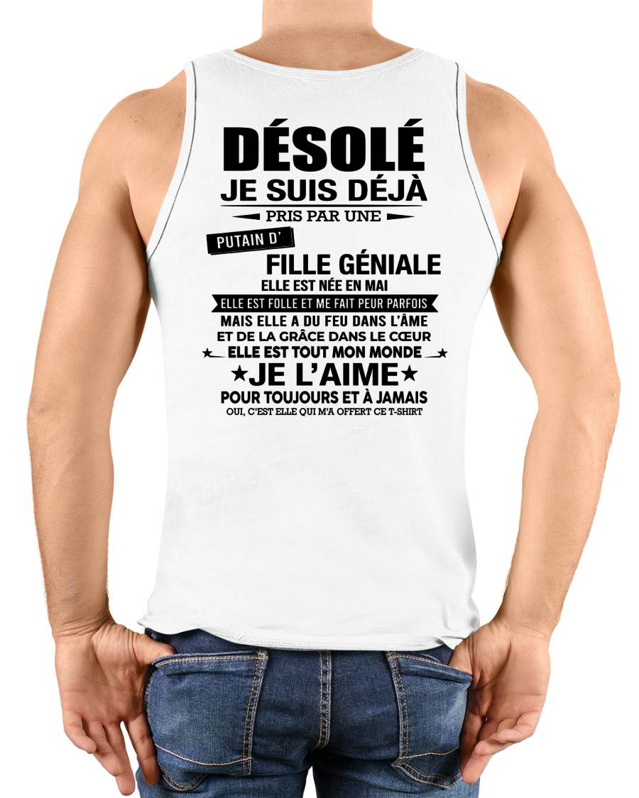 MAI - DÉSOLÉ, JE SUIS DÉJÀ PRIS PAR UNE FILLE VRAIMENT GÉNIALE – DE LA PART DE MA FEMME - FR05/LUAN05 (SKU2606-112-05)