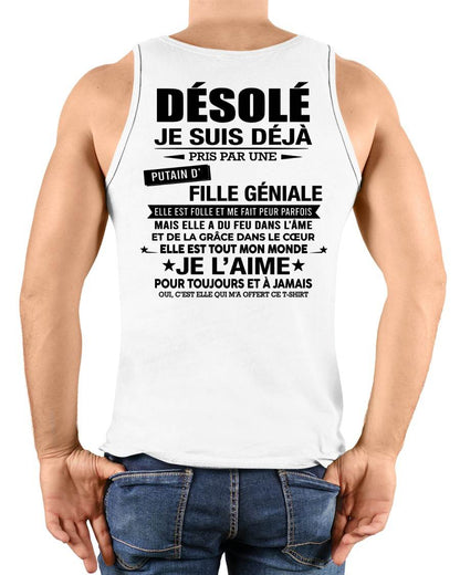 DÉSOLÉ, JE SUIS DÉJÀ PRIS PAR UNE FILLE VRAIMENT GÉNIALE – DE LA PART DE MA FEMME - FR00/LUAN00 (SKU2606-112-00)