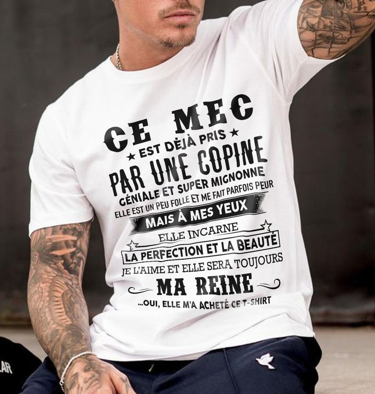 Cadeau parfait pour votre petit ami, votre mari - CE MEC - (SKU.CEMEC.G) - LUAN00