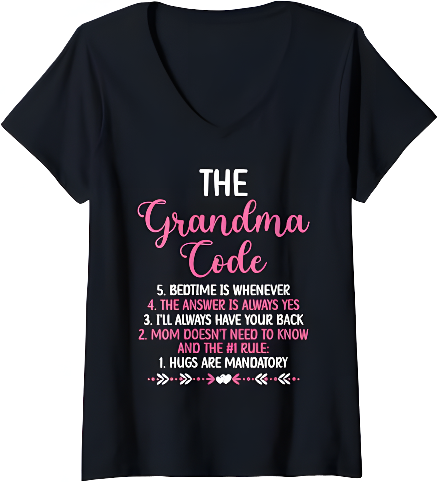 THE GRANDMA CODE T SHIRT - From grandma LUAN00