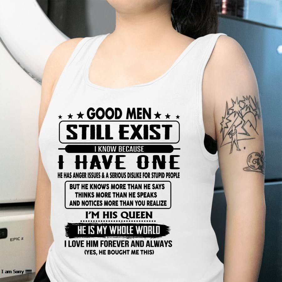 Good men Still Exist - gift for your girlfriend, wife from Husband - LUAN00 (SKU-GM-00)