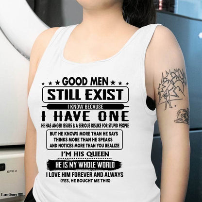 Good men Still Exist - gift for your girlfriend, wife from Husband - LUAN00 (SKU-GM-00)