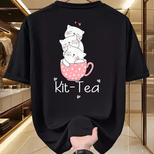 Cat Love Shirt, Funny Cat Lover Gift UnisexT-Shirt/Hoodie/Sweatshirt HLT00 - Kit Tea Gift Cat Lover Gift Funny Animal Love T-Shirt Cool T-Shirt