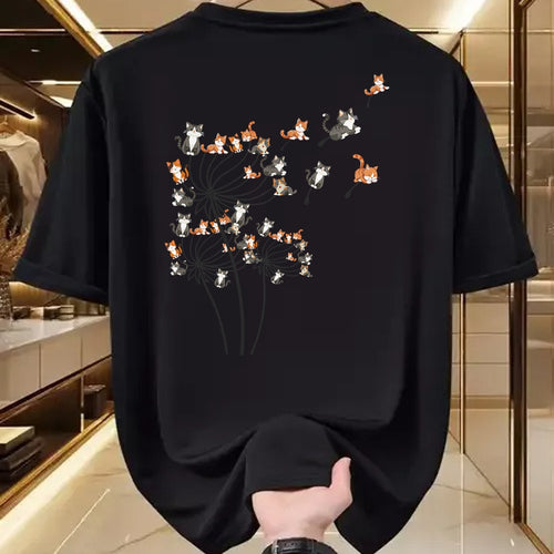 Cat Love Shirt, Funny Cat Lover Gift UnisexT-Shirt/Hoodie/Sweatshirt HLT00 - Cat Shirt Cat Shirts for Women Girls Cute Dandelion T-Shirt (1)