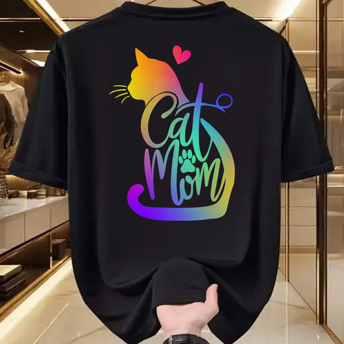 Cat Love Shirt, Funny Cat Lover Gift UnisexT-Shirt/Hoodie/Sweatshirt HLT00 - Cat Mom Cat Lover Cute Mother_s Day Mama I Love My Cat T-Shirt