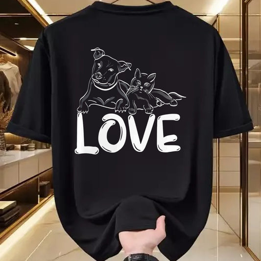 Cat Love Shirt, Funny Cat Lover Gift UnisexT-Shirt/Hoodie/Sweatshirt HLT00 - I Love My Cat Dog Animal Paws T-Shirt for Men Women Kids