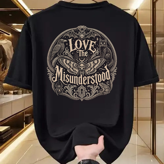 Cat Love Shirt, Funny Cat Lover Gift UnisexT-Shirt/Hoodie/Sweatshirt HLT00 - Love The Misunderstood Snake Spider Moth Frog Bat Raven Cat T-Shirt