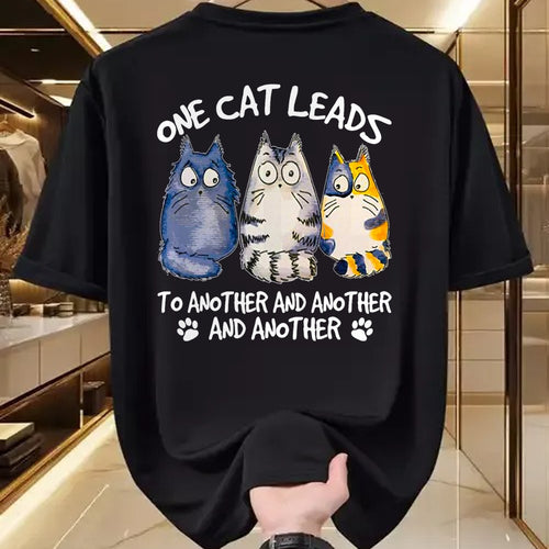 Cat Love Shirt, Funny Cat Lover Gift UnisexT-Shirt/Hoodie/Sweatshirt HLT00 - Funny Cat Design Cat Lover Kitten Cat T-Shirt