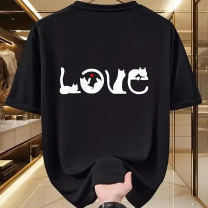 Cat Love Shirt, Funny Cat Lover Gift UnisexT-Shirt/Hoodie/Sweatshirt HLT00 - Funny design with cat motif - I love cats T-Shirt
