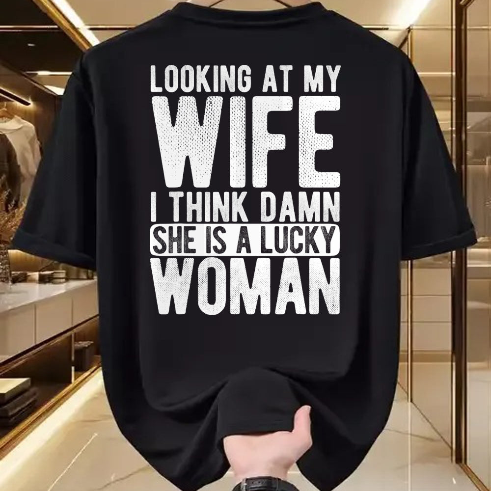 Best Husband Shirt, Wife and Husband Unisex T-Shirt/Hoodie/Sweatshirt HLT00 - Husband Wedding Lucky Women Relationship Love Husband T-Shirt