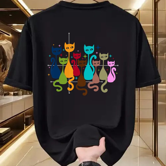 Cat Love Shirt, Funny Cat Lover Gift UnisexT-Shirt/Hoodie/Sweatshirt HLT00 - Classic Art Kitten Lover Vintage Artwork Cute Cat T-Shirt