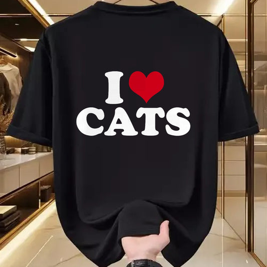 Cat Love Shirt, Funny Cat Lover Gift UnisexT-Shirt/Hoodie/Sweatshirt HLT00 - I Love Cats Cat T-Shirt