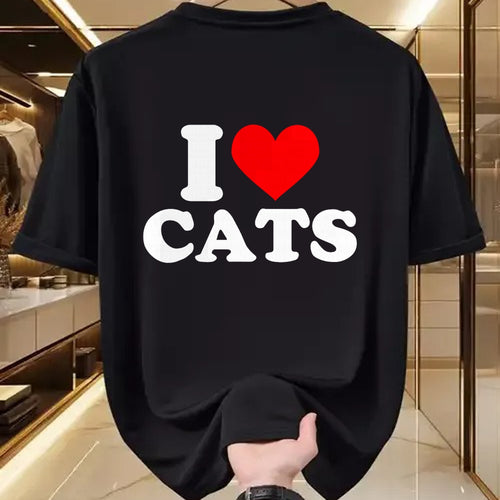 Cat Love Shirt, Funny Cat Lover Gift UnisexT-Shirt/Hoodie/Sweatshirt HLT00 - I Heart Cats - I Heart Cats I Love Cats T-Shirt