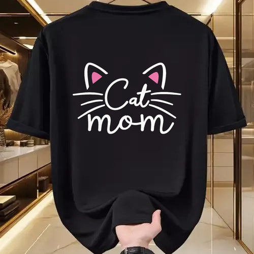Cat Love Shirt, Funny Cat Lover Gift UnisexT-Shirt/Hoodie/Sweatshirt HLT00 - Cat Mom - I Love My Cat - Cat Mom Great Gift Idea - Classic T-Shirt