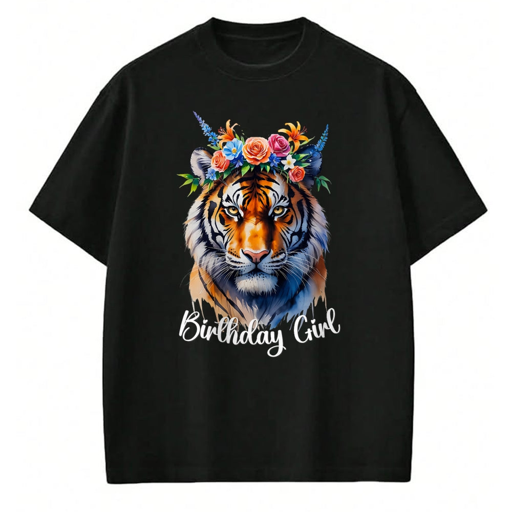 Cat Love Shirt, Funny Cat Lover Gift UnisexT-Shirt/Hoodie/Sweatshirt HLT00 - Tiger Birthday Girl Cute Zoo Themed Party Outfit Safari 6-12 T-Shirt