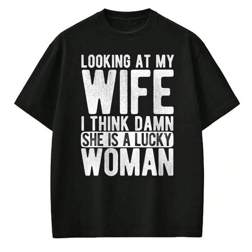 Best Husband Shirt, Wife and Husband Unisex T-Shirt/Hoodie/Sweatshirt HLT00 - Husband Wedding Lucky Women Relationship Love Husband T-Shirt
