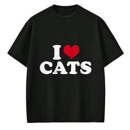 Cat Love Shirt, Funny Cat Lover Gift UnisexT-Shirt/Hoodie/Sweatshirt HLT00 - I Love Cats Cat T-Shirt (1)