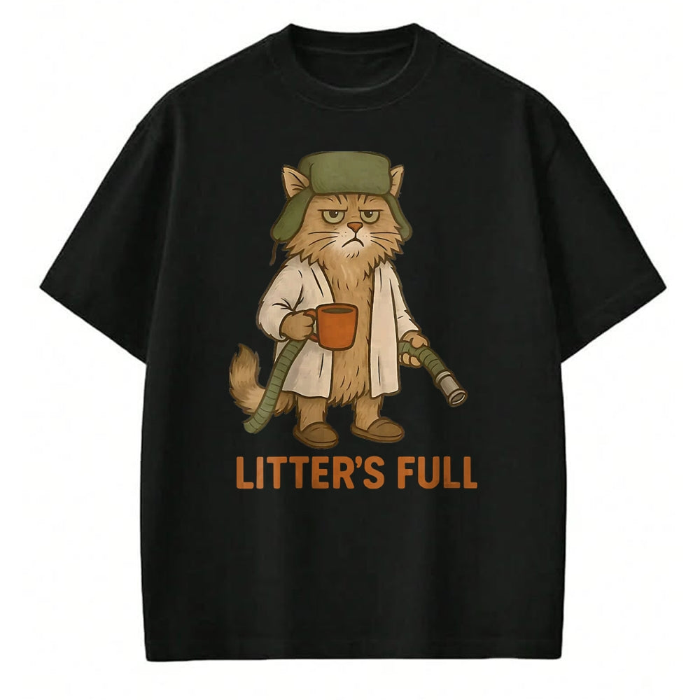 Cat Love Shirt, Funny Cat Lover Gift UnisexT-Shirt/Hoodie/Sweatshirt HLT00 - Women_s Litter_s Full Cat V-Neck T-Shirt