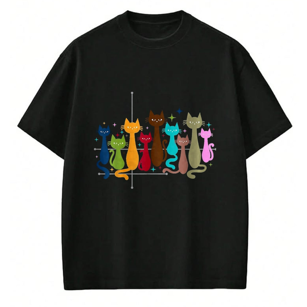 Cat Love Shirt, Funny Cat Lover Gift UnisexT-Shirt/Hoodie/Sweatshirt HLT00 - Classic Art Kitten Lover Vintage Artwork Cute Cat T-Shirt, Women, Heather Grey, X-Large