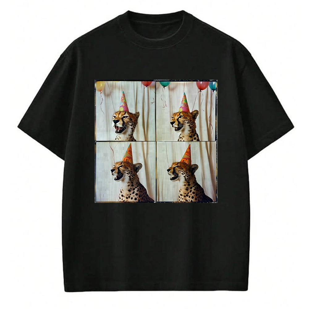 Cat Love Shirt, Funny Cat Lover Gift UnisexT-Shirt/Hoodie/Sweatshirt HLT00 - African Cheetah Lover Colorful Safari Animal Birthday T-Shirt (1)