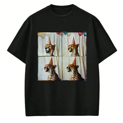 Cat Love Shirt, Funny Cat Lover Gift UnisexT-Shirt/Hoodie/Sweatshirt HLT00 - African Cheetah Lover Colorful Safari Animal Birthday T-Shirt (1)