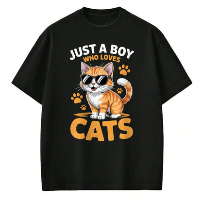Cat Love Shirt, Funny Cat Lover Gift UnisexT-Shirt/Hoodie/Sweatshirt HLT00 - Boys Cat T-Shirt