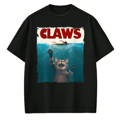 Cat Love Shirt, Funny Cat Lover Gift UnisexT-Shirt/Hoodie/Sweatshirt HLT00 - Claws Funny Cat I Love Cat Paws Cat Parody Animal Lover T-Shirt