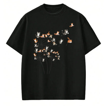 Cat Love Shirt, Funny Cat Lover Gift UnisexT-Shirt/Hoodie/Sweatshirt HLT00 - Cat Shirt Cat Shirts for Women Girls Cute Dandelion T-Shirt