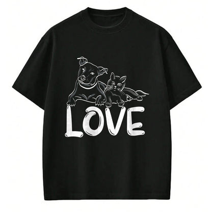 Cat Love Shirt, Funny Cat Lover Gift UnisexT-Shirt/Hoodie/Sweatshirt HLT00 - I Love My Cat Dog Animal Paws T-Shirt for Men Women Kids