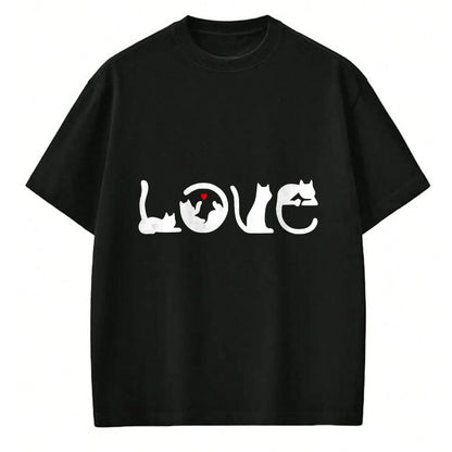 Cat Love Shirt, Funny Cat Lover Gift UnisexT-Shirt/Hoodie/Sweatshirt HLT00 - Funny design with cat motif - I love cats T-Shirt