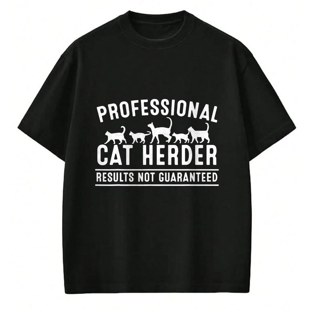 Cat Love Shirt, Funny Cat Lover Gift UnisexT-Shirt/Hoodie/Sweatshirt HLT00 - Funny Cat Herder Gift for Crazy Animal Kitten Lovers Men Women T-Shirt