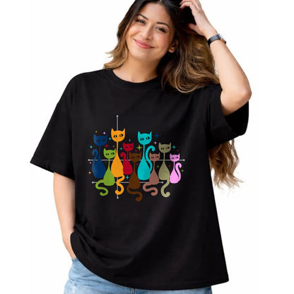 Cat Love Shirt, Funny Cat Lover Gift UnisexT-Shirt/Hoodie/Sweatshirt HLT00 - Classic Art Kitten Lover Vintage Artwork Cute Cat T-Shirt