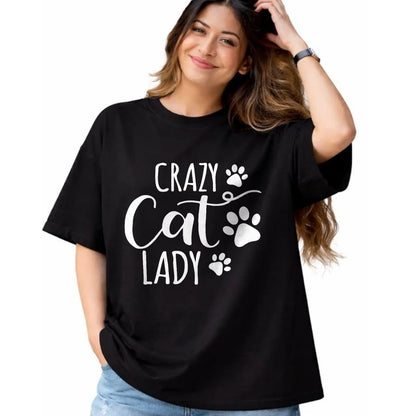 Cat Love Shirt, Funny Cat Lover Gift UnisexT-Shirt/Hoodie/Sweatshirt HLT00 - Crazy Cat Lady Funny Cat Meow for Men Women Love cat T-Shirt (1)