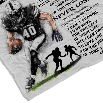 Special Gift For Son Blanket - From Dad