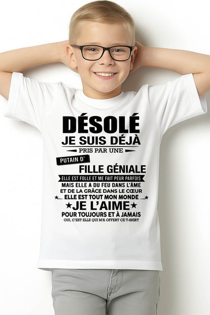 DÉSOLÉ, JE SUIS DÉJÀ PRIS PAR UNE FILLE VRAIMENT GÉNIALE – DE LA PART DE MA FEMME - FR00/LUAN00 (SKU2606-42-00)
