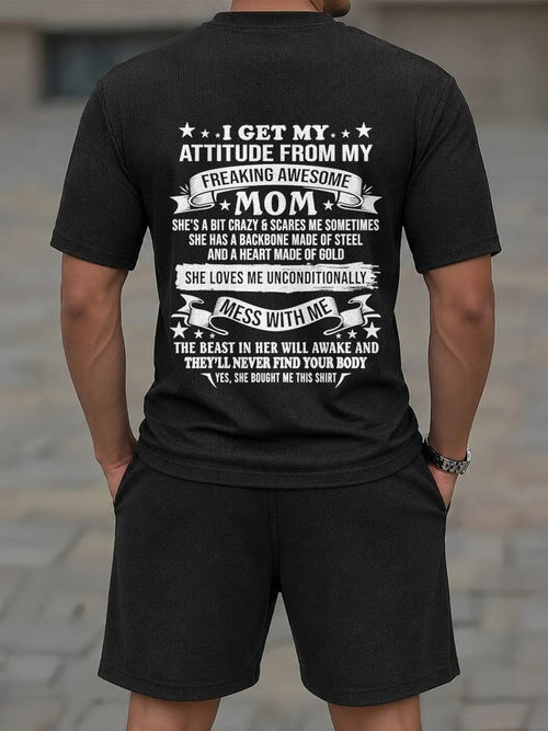 Awesome Mom Waffle Casual Suit M13 – Perfect Gift From Mom - LUAN00